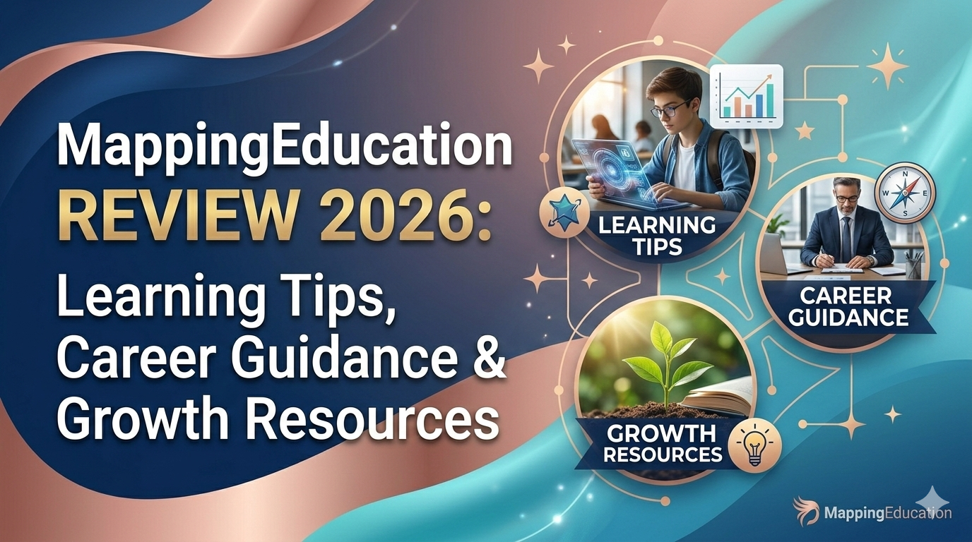 MappingEducation Review 2026 Learning Tips, Career Guidance & Growth ...